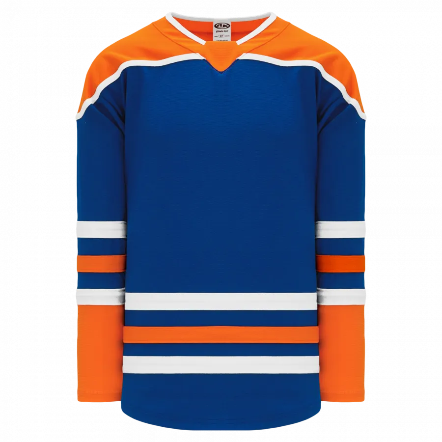 Hockey Jerseys Select - Athletic H550B-EDM877B (Adult Small, No Printing)