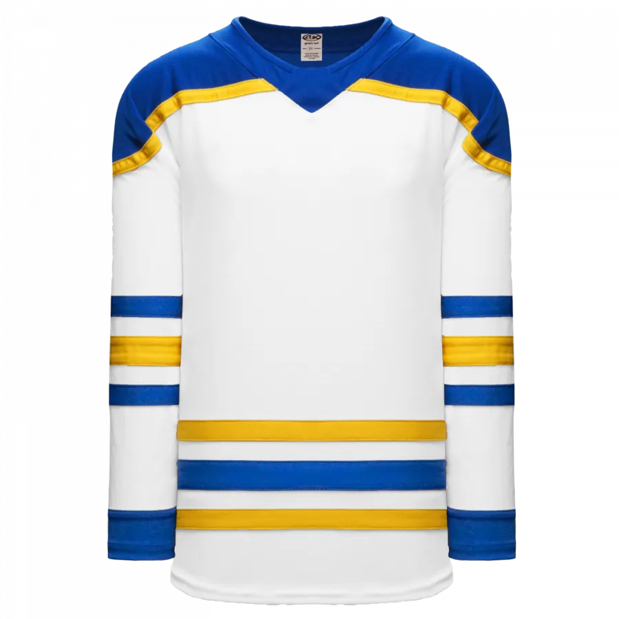 Hockey Jerseys Select - Athletic Knit H550B-BUF201B (Adult Small, No Printing)