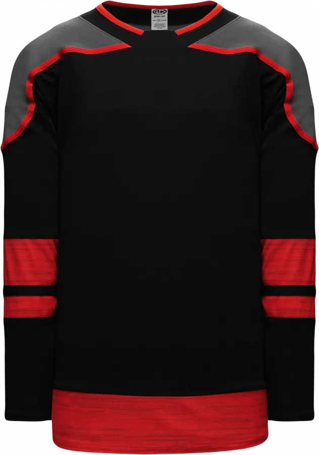 Hockey Jerseys Select - Athletic Knit H550B-CAR404B (Adult Small, No Printing)