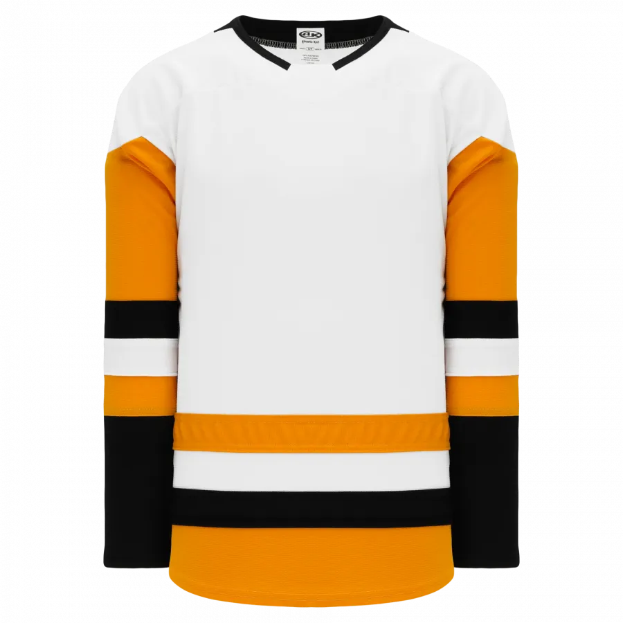 Hockey Jerseys Select - Athletic Knit H550B-PIT745B (Adult Small, No Printing)