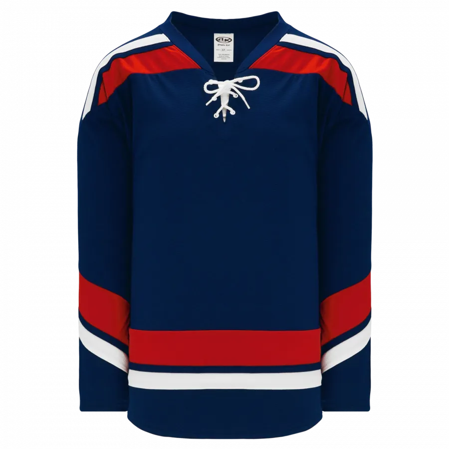 Hockey Jerseys Select - Athletic Knit H550B-USA861B (Adult Small, No Printing)