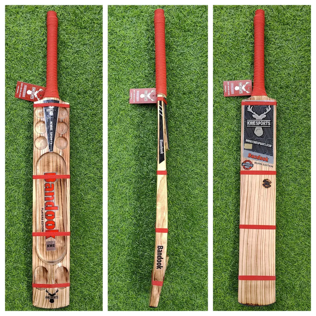 KWE sports Bandook Burn Edition Soft - Players Edition Diamond Cut