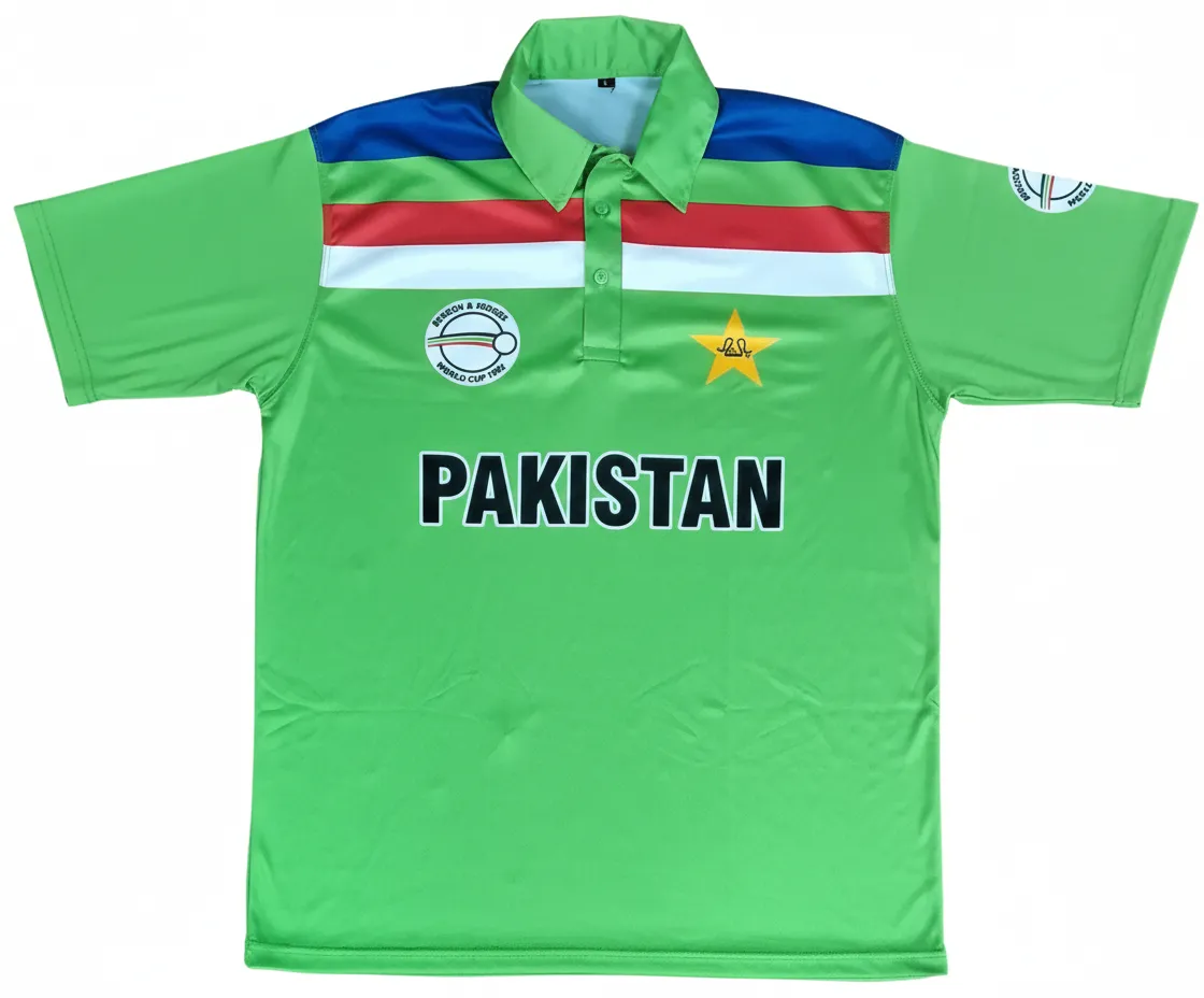 Pakistan Team Jersey - 1992 World Cup
