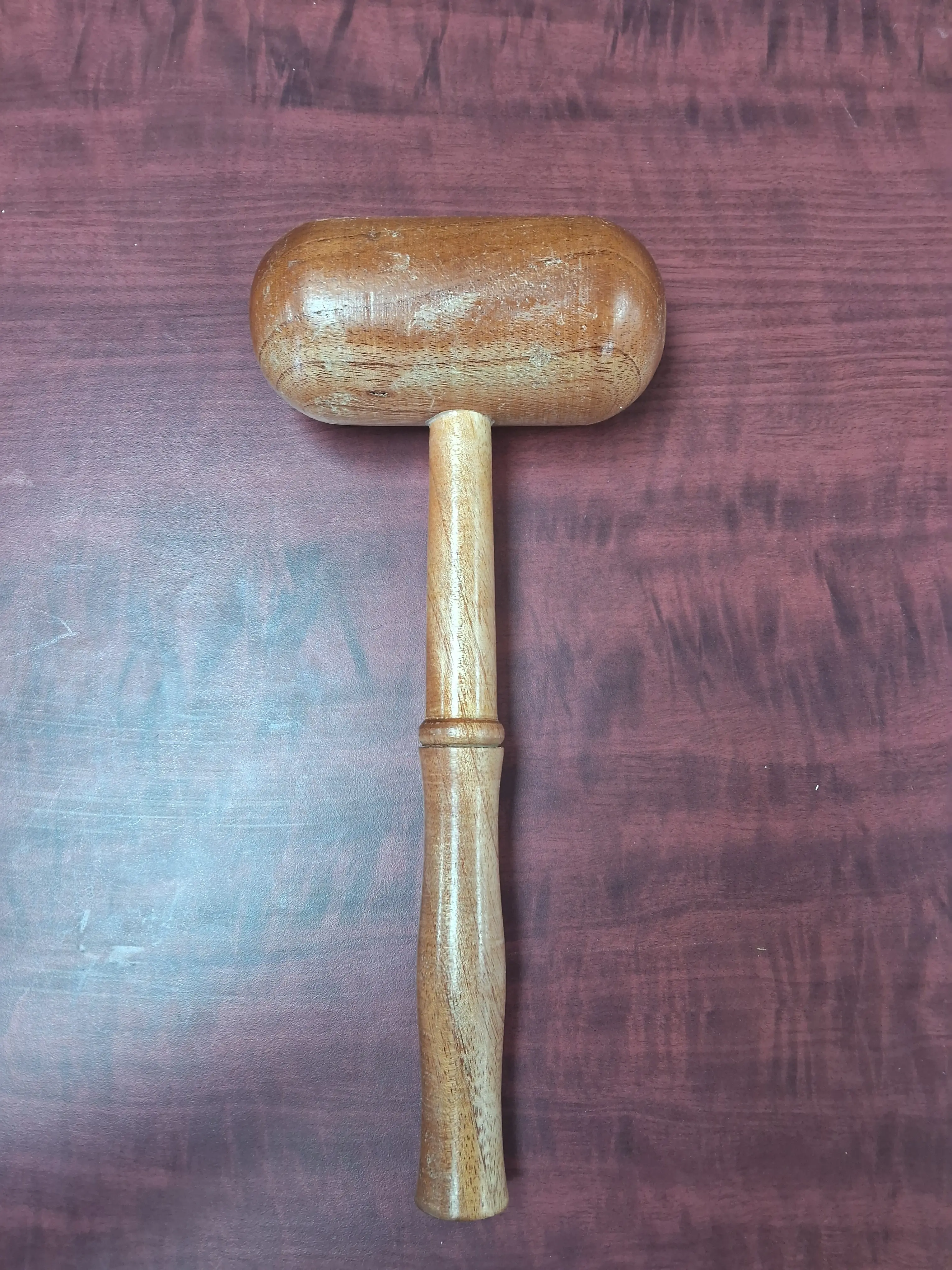 Red Leafs Cricket Bat Wooden Mallet