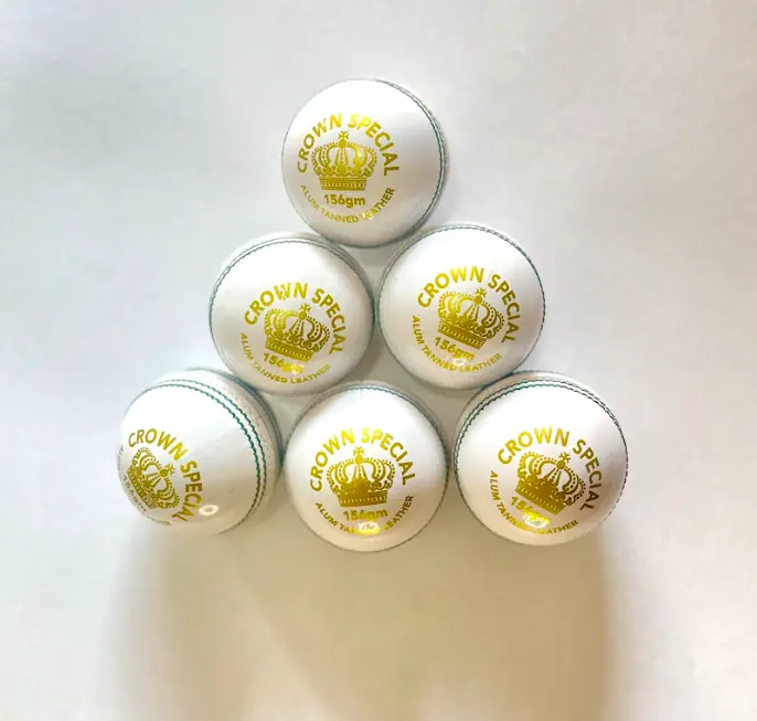 Red Leafs Crown Special Cricket Leather Ball