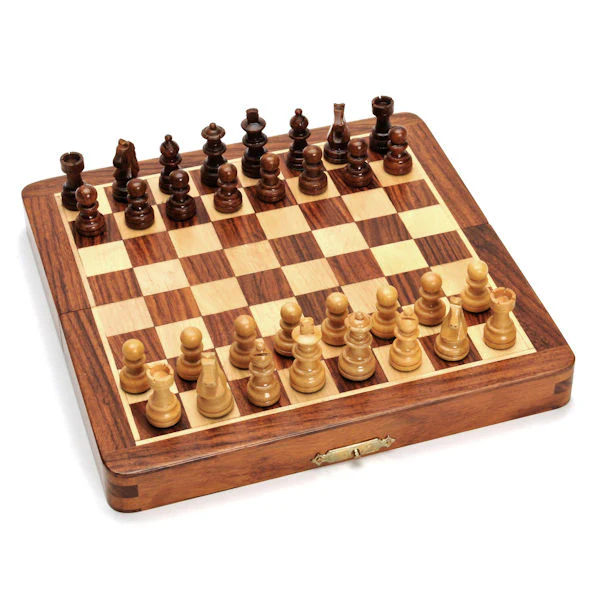 Surco Chess Set Magnetic - 12 Inches -Wooden Folding