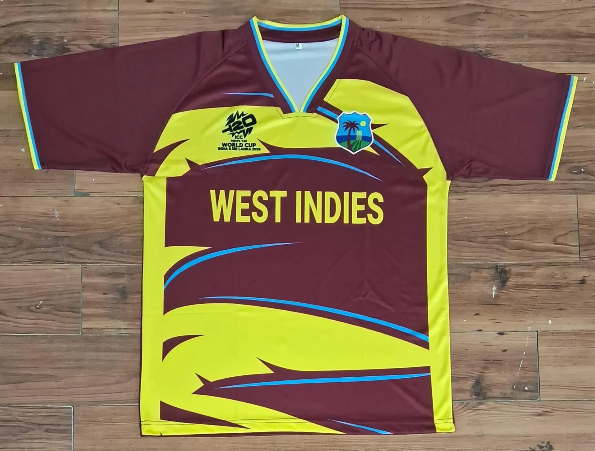 West Indies T20 World Cup -2026 (Replica Jersey) (XS)