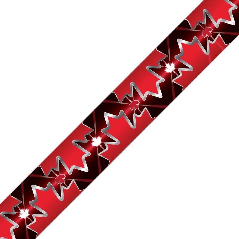 Maple Leaf Full Colour Neck Ribbon (RBS-8550)