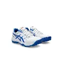 Asics Men's Gel-Lethal Field Cricket Shoes White/ Tuna Blue