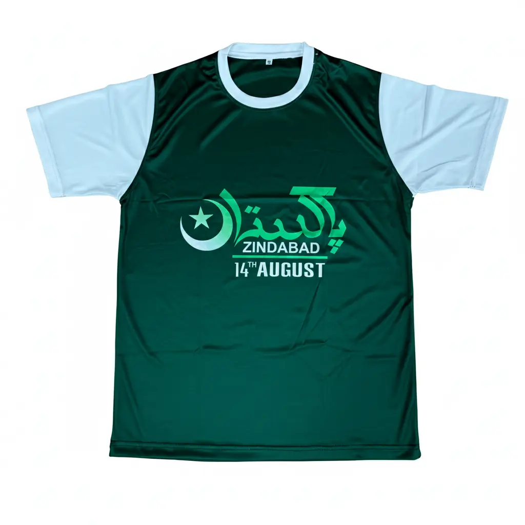 Pakistan Independence Jersey - IND002 (Green)