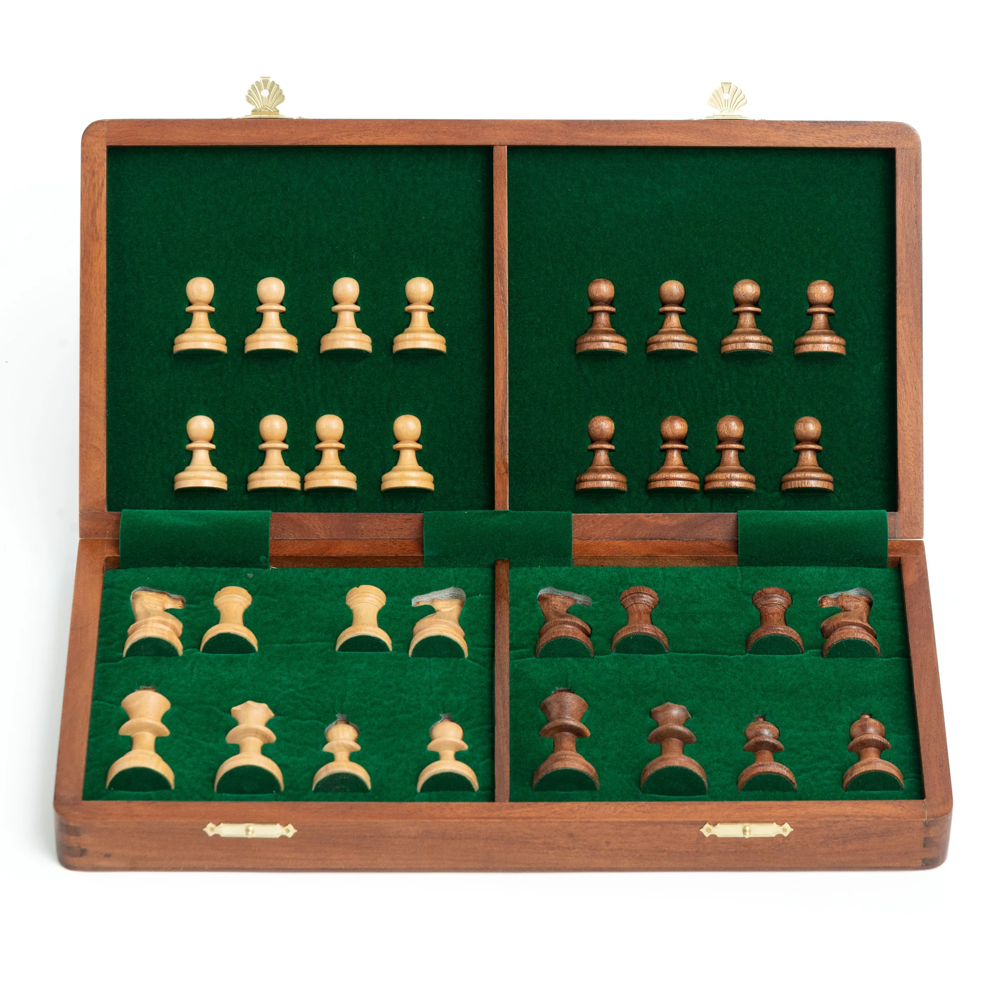 Surco Chess Set Magnetic - 16 Inches -Wooden Folding 