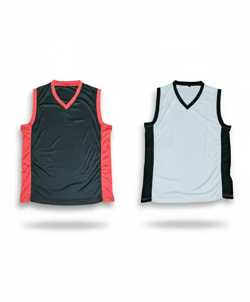 RLS Blank Basketball Jersey (red, XL)