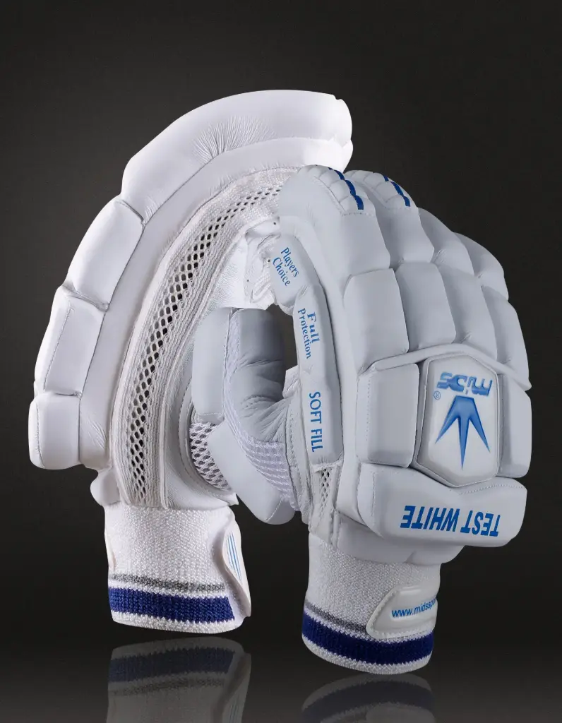 MIDS Test White Batting Gloves