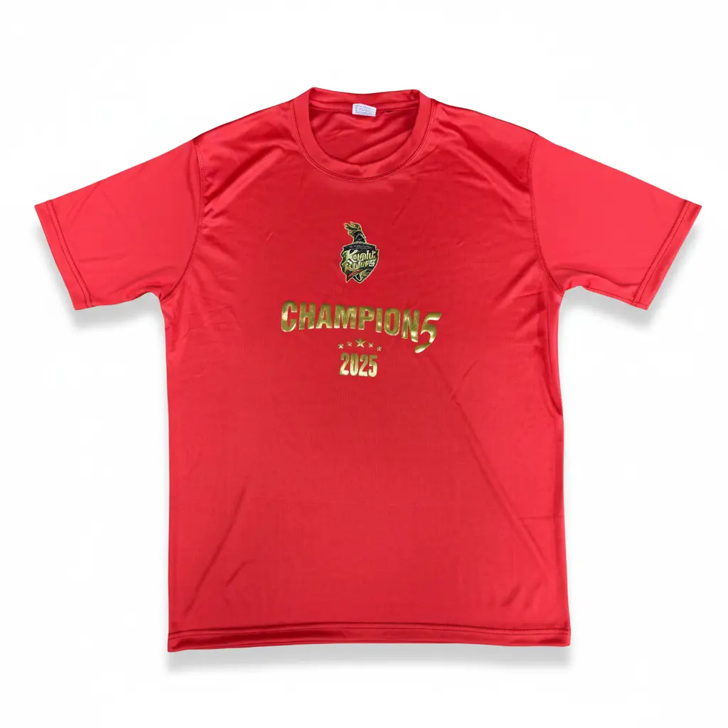 Trinbago Knight Riders - CPL Replica Champions Jersey 2025 (TKR) (XL)