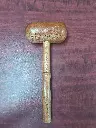 Red Leafs Cricket Bat Wooden Mallet