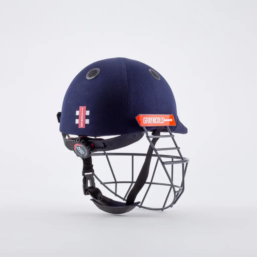 Gray Nicolls Atomic Cricket Helmet (Blue, Medium)