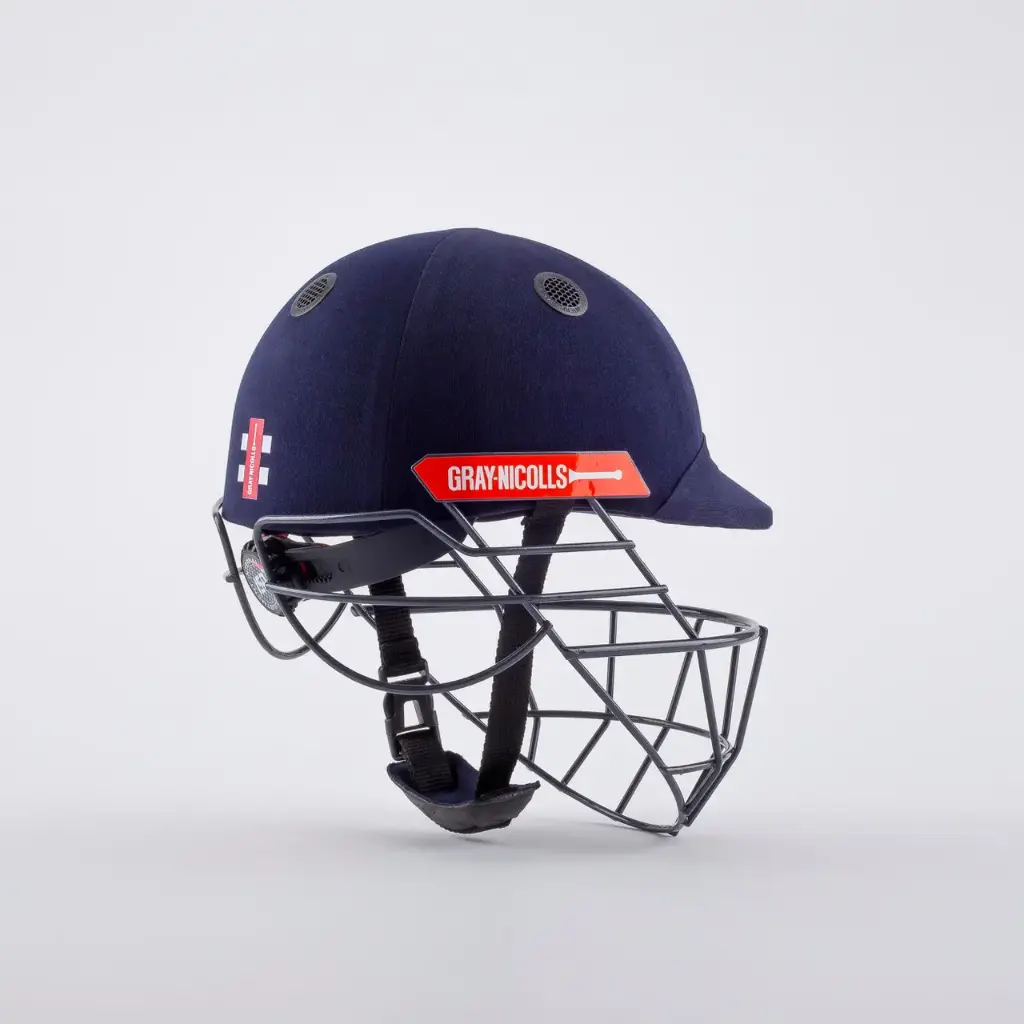 Gray Nicolls Atomic 360 Cricket Helmet (Black, Medium)
