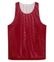 ATC™ PRO CLUB REVERSIBLE MESH TANK TOP. S3535- Deep Red/White