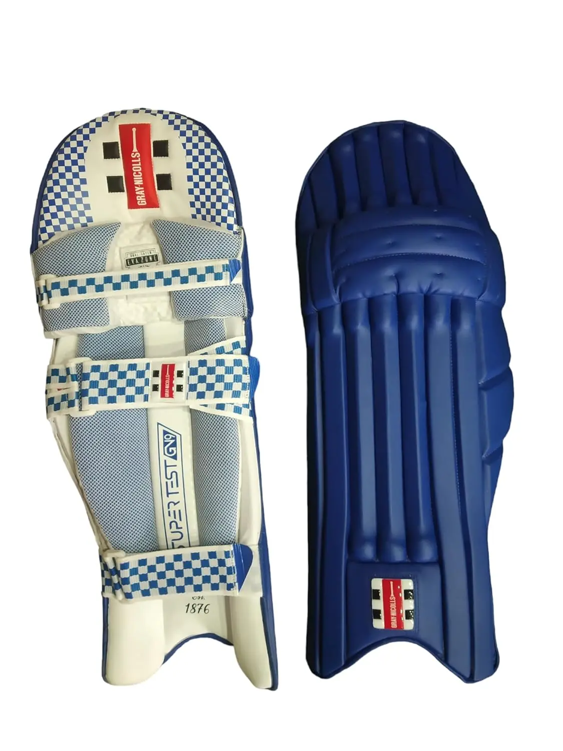 Gray Nicolls SuperTest GN9 Batting Pads - Royal Blue (Right Hand)