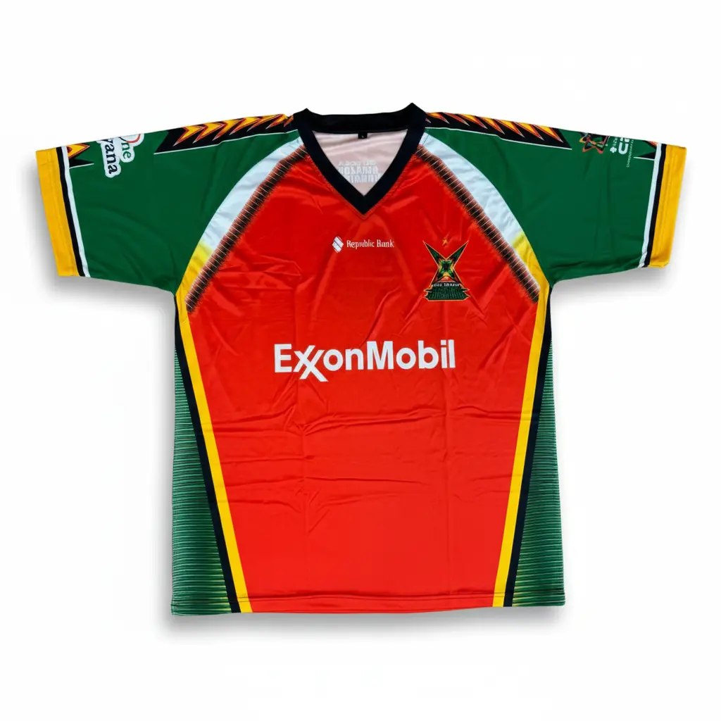 Guyana Amazon Warriors - CPL Replica Jerseys 2025 - Half Sleeve (XS)