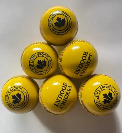 Indoor Leather Balls - Yellow